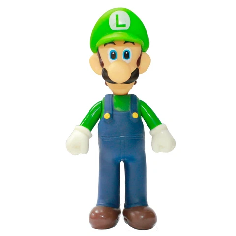 New Super Mario Bros Brothers 5" Luigi Toy Action Figure Cover