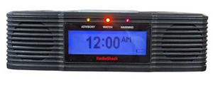 RadioShack Digital Weather Alert Clock Radio AM/FM/WX Channels Backlit Display - Picture 1 of 12