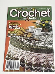 Crochet Home & Holiday November 2001 Magazine Crochet Pattern - Picture 1 of 12