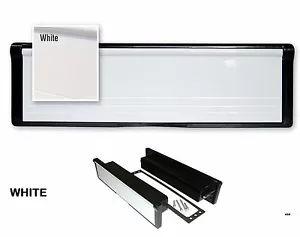 Placa moderna de 12" BLANCA: con cepillos d30 - Imagen 1 de 3