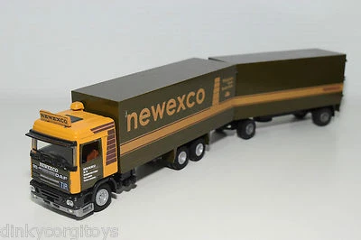 TEKNO BASED DAF 95 NEWEXCO WINSCHOTEN TRUCK WITH TRAILER N MINT RARE RARE - Image 1 of 4