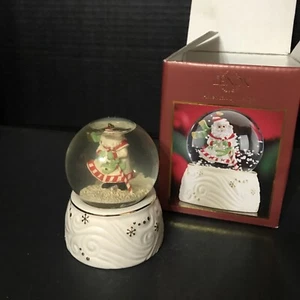 Lenox Christmas Santa Snow Globe - Picture 1 of 5