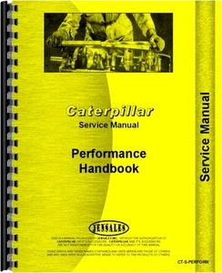 Caterpillar Performance Handbuch Service Manual - Bild 1 von 1