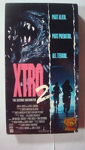XTRO 2 The Second Encounter Vtg VHS 1991 Alien Predator SciFi Killing Rampage - Picture 1 of 12