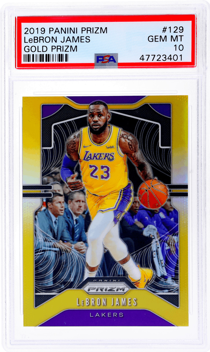 LeBron James Basketball Trading Cards 2019-20 Panini Prizm Set 