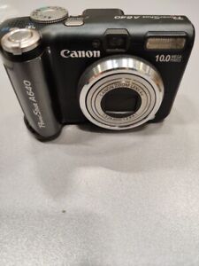 Canon PowerShot A640 Digital Camera 4X Optical Zoom Not Working BROKEN For Parts