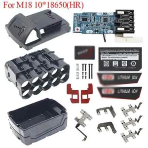 Für M18 Li-Ion Akku Kunststoffgehäuse PCB Ladeschutz Platine Box Schale - Bild 1 von 24