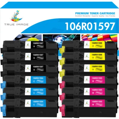 12PK 106R01597 Compatible for Xerox High Yield Toner Phaser 6500 WorkCentre 6505 - Image 1 of 4