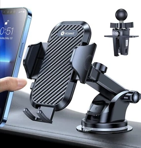 VICSEED CTVK51 Holder Easy Clip Universal Car Mount 3 IN 1 - Picture 1 of 7