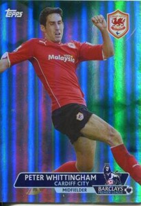 Premier Gold Soccer 13/14 Green Parallel Base Card [/99] #12 Peter Whittingham