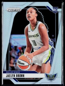 2024 Panini Prizm WNBA #31 Jaelyn Brown Rookie Dallas Wings Silver Prizms - Picture 1 of 2
