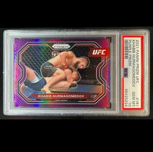 2021 Panini Prizm UFC - Khabib Nurmagomedov #181 Purple Prizm /149 - PSA 10 - Bild 1 von 2