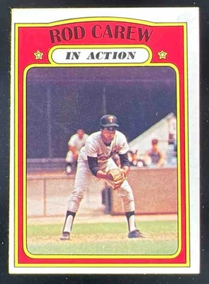 Rod Carew 1972 Topps #696 Foto 1 de 2
