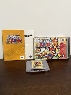 Бумага Mario Nintendo 64 CIB - СМ. ФОТОГРАФИИ - Изображение 1 из 4