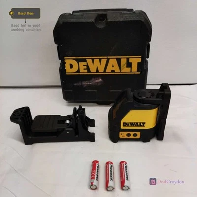 DEWALT DW088 LASER CHALK LINE GENERATOR SELF LEVELING CROSS LASER HIGH PRECISION - Image 1 of 4