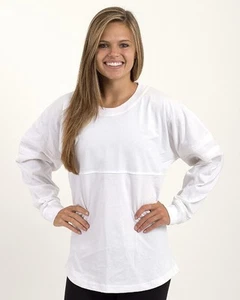 Boxercraft Women's Pom Pom Long Sleeve Jersey T-Shirt - Picture 1 of 14