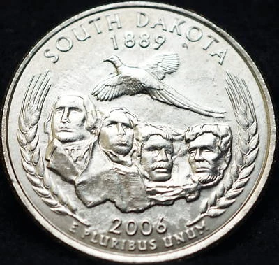 2006 P South Dakota State BU Washington Quarter  - Image 1 of 2
