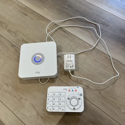 Ring Z Wave Plus Wireless Indoor Alarm Security System Base + Keypad - **READ** - Image 1 of 4