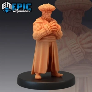 8K Resin 32mm Epic Miniatures Merchant Version 1 NPC for D&D, Role-Play - Picture 1 of 1