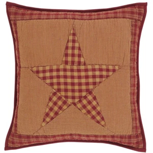 Ninepatch Star Quilted Pillow - Picture 1 of 1