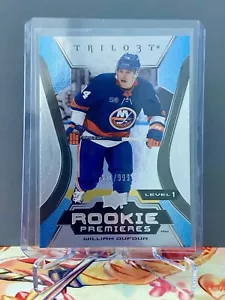 2023-24 Oberdeck Trilogie Rookie Premieren Level 1 William Dufour/999 (NYI) - Bild 1 von 2