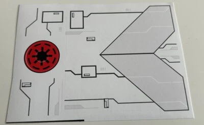 Lego Star Wars Custom Sticker for 7931 T-6 Jedi Shuttle Ersatz
