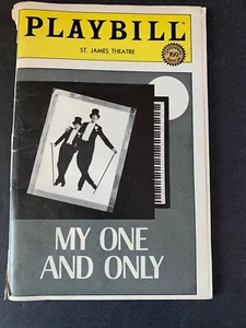 My One and Only - Broadway Playbill April 1984 - Tommy Tune, Twiggy - Picture 1 of 3
