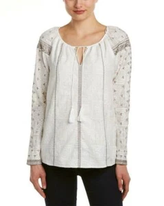 Jetset Diaries Stevie White Embroidered Tunic Top S Cotton New With Tags! - Picture 1 of 5
