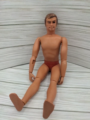 Vintage 6 Million Dollar Man Figure Lee Majors 1975 Kenner Cover