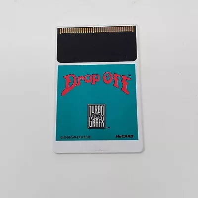 Drop Off (Turbo Grafx-16 NEC) Authentic & TESTED - Image 1 of 2