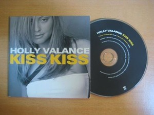 HOLLY VALANCE Kiss Kiss 2-track CD Single Card sleeve * Tarkan