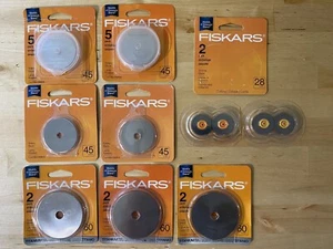 Fiskars Rotary Blade Lot 45 mm 60 mm 28mm lot - Picture 1 of 5