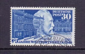 ALEMANIA OCCIDENTAL 1949 UPU 30pf SG1038 GATO USADO FINO 60 £ - Imagen 1 de 2