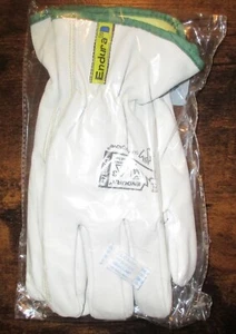 Neu Endura Arbeitshandschuhe weiß Leder gefüttert XL 378GKGE 3 Arc Rating - Bild 1 von 1
