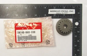 HONDA ATC250 NUEVO ENGRANAJE DE REDUCCIÓN DE ARRANQUE 28140-HA0-680 ATC250 TRX350 TRX250 lm - Imagen 1 de 8