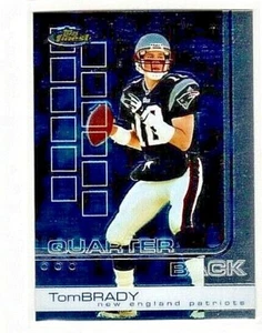 2002 TOPPS FINEST TOM BRADY SHARP CORNERS HIGH GRADE CARD 1 card only - Picture 1 of 1