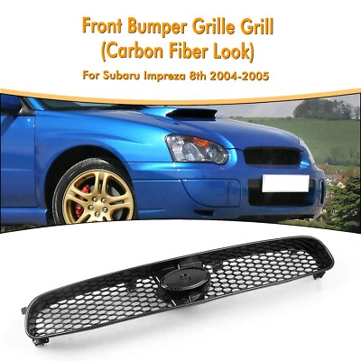 Kit de rejilla de malla de parachoques delantero de coche para Subaru Impreza 8º 2004-2005 Foto 1 de 4