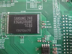 Samsung NAND TV Speicherchip K9GAG08U0E UE32D5700 UE40D5700 UE46D5700 BN41-01660 - Bild 1 von 1