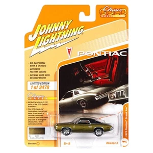 Johnny Lightning - Pontiac Grand Am 1973, poliéster oliva dorado - JLSP163B - Imagen 1 de 1