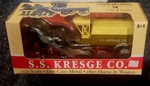 1897 S.S. Kresge Co. Horse & Wagon Die-Cast 1:32 Scale by Ertl Collectibles - Picture 1 of 1
