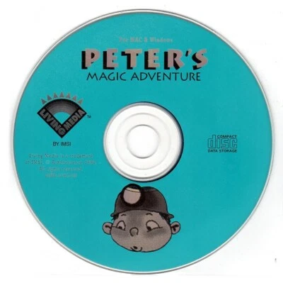 Peter's Magic Adventure (Ages 4-8) (CD, 1994) for Win/Mac - NEW CD in SLEEVE - Image 1 of 3