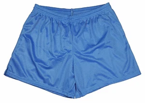 Lt Blue Mini Mesh Shorts by Don Alleson Men's 2XL - Picture 1 of 5