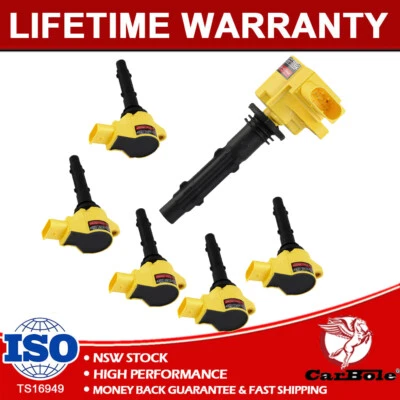 6 UF535 Ignition Coil Pack Fits Mercedes-Benz E280 E300 E350 C230 C250 C280 C300 Foto 1 de 4