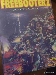 Warhammer 40,000 FREEBOOTERZ Hardcover 40K Ork Army List Rogue Trader - Picture 1 of 4