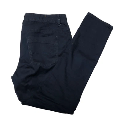 Pantalones Rue 21 para mujer talla 13-14 azul marino mezcla de algodón pantalones pantalones Foto 1 de 4