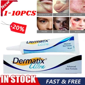 Advanced Silicone Scar Gel Stretch Marks Removal Cream Surgery Scar Skin Ca Z1R1 - Picture 1 of 12