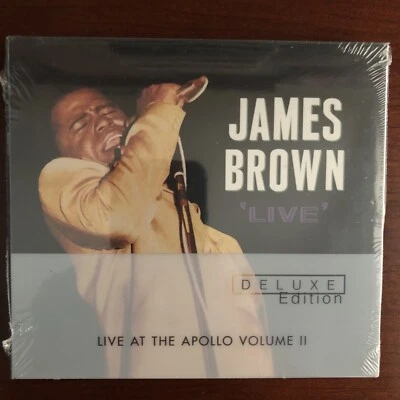 James Brown CD Live At The Apollo Vol. 2 Deluxe Edition 2001 SEALED Polydor 2xCD - Image 1 of 3