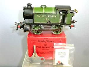 HORNBY '0' No.101 SOUTHERN. E126 0-4-0T TANK LOCO. CLOCKWORK VN MIB - Picture 1 of 8
