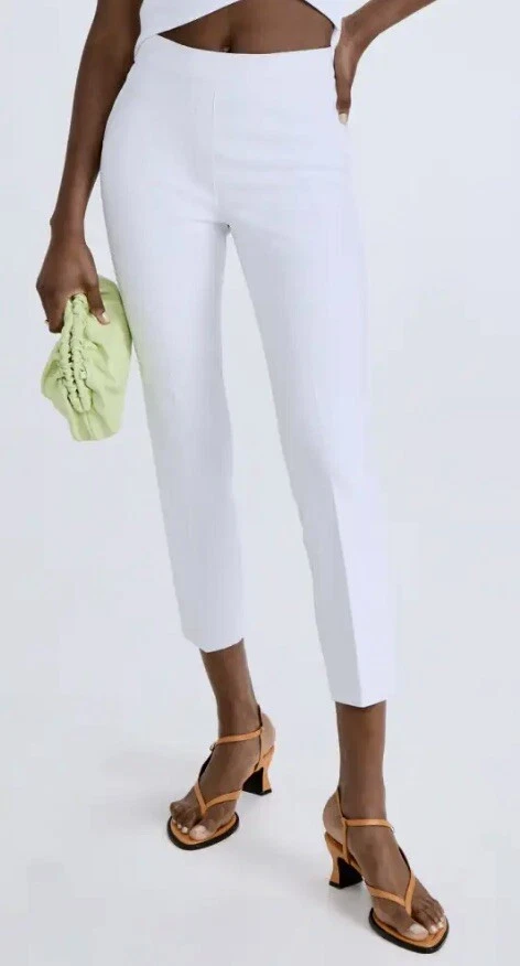 Pantalones SPANX On The Go ajustados rectos blancos modeladores de barriga para mujer talla S M XL Foto 1 de 4