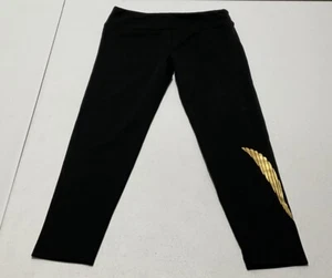Nike Girls Therma Fit One Mid Rise Full Length Black Sz 6 Fit On (5 To 6 YRS) - Picture 1 of 7